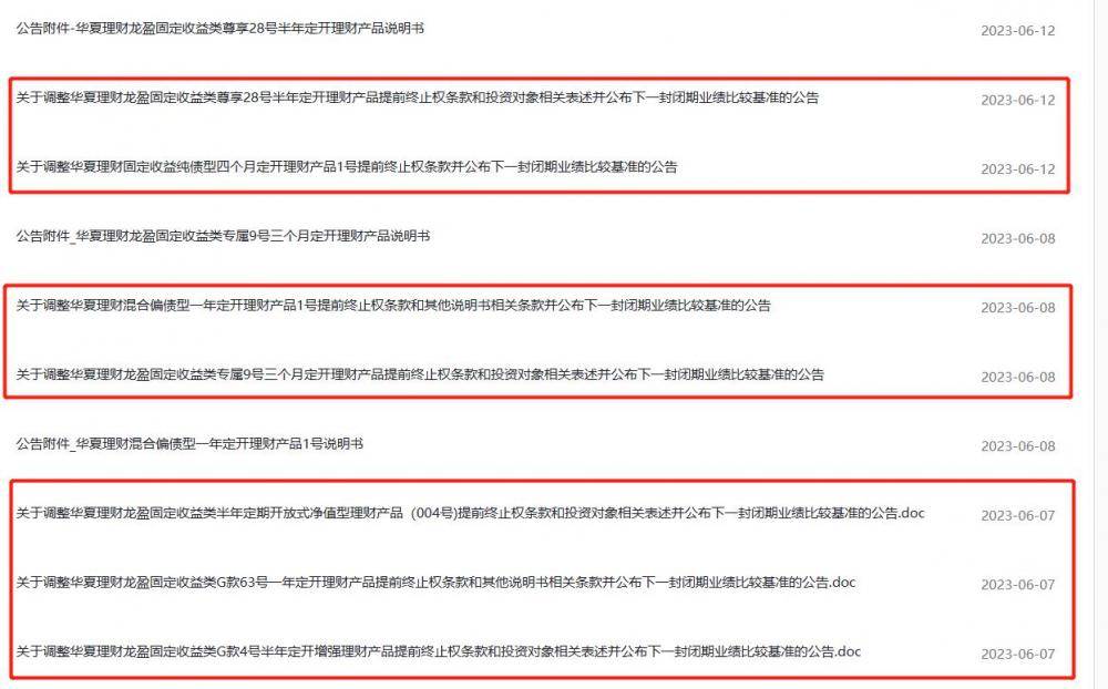 华夏理财提高多只产品最低终止份额<strong></p>
<p>理财产品查询</strong>，理财产品“清盘线”尚无硬性规定丨机警理财日报
