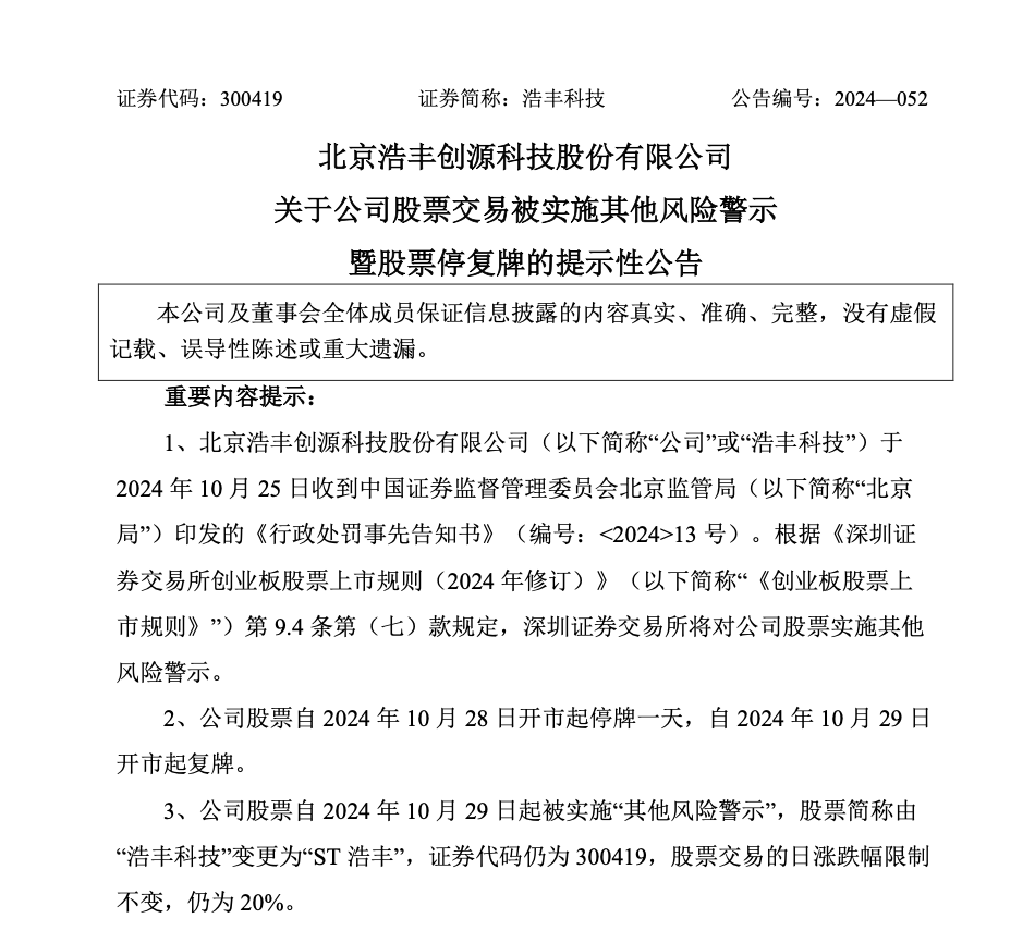 刚宣布！又一A股<strong></p>
<p>个人理财考试</strong>，突被ST！明日停牌