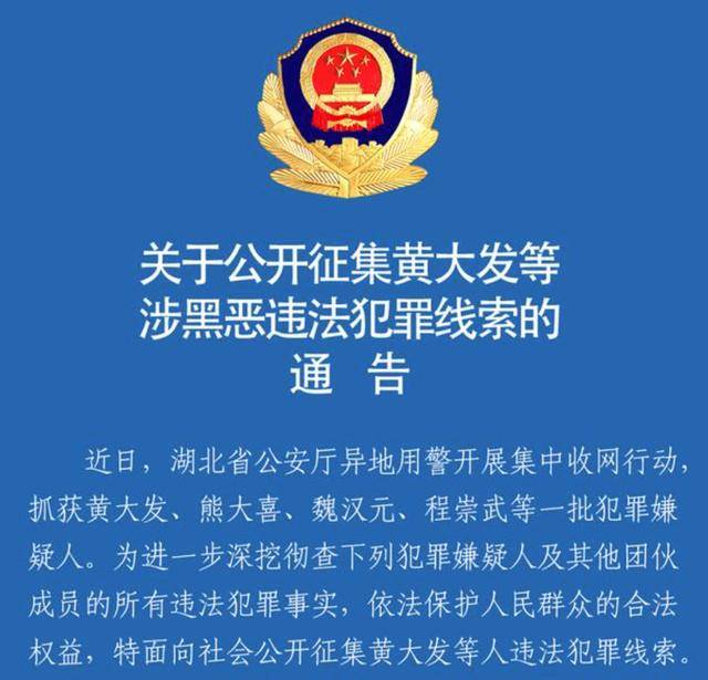 “武汉高启强”涉黑组织<strong></p>
<p>理财公司跑路</strong>，被湖北公安机关打掉