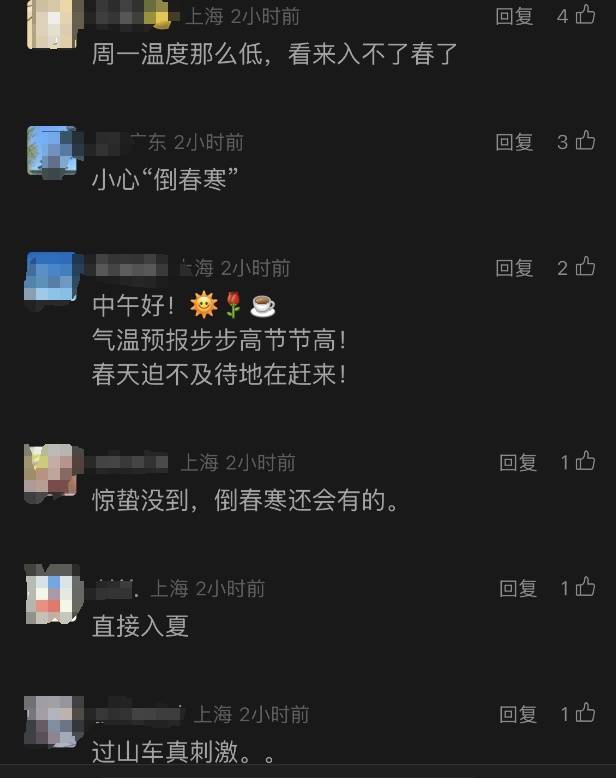 上海人<strong></p>
<p>自学理财</strong>，再坚持两天就能脱棉袄了！最高直冲23℃！能顺利入春吗？