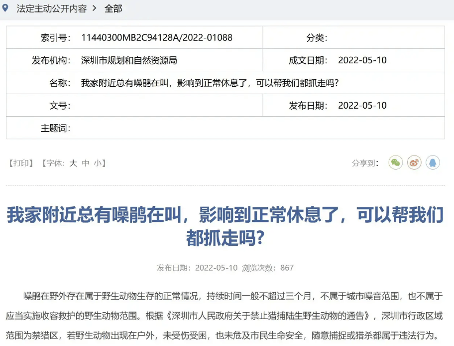 “周末想睡个懒觉都不行”<strong></p>
<p>金融理财培训</strong>，有多少深圳人被这种鸟吵到神经衰弱
