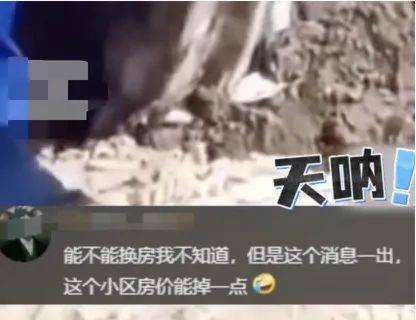 女子购买带院新房后挖出尸骨<strong></p>
<p>待处理财产损溢</strong>，物业：警方告知，挖出的人体骨头已经有20年了
