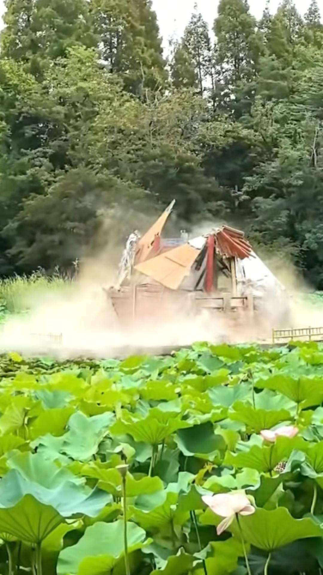 青岛中山公园一凉亭突然倒塌：一年前刚完成修缮<strong></p>
<p>非保本理财产品</strong>，园方称无伤亡原因待查