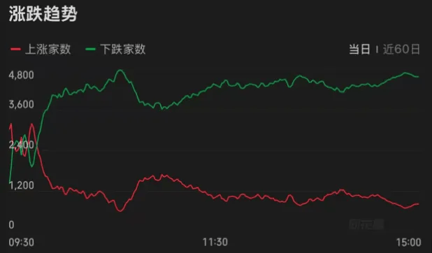 连续两天超4000家下跌！上次发生这种情况后<strong></p>
<p>理财猫</strong>，A股是怎么走的？